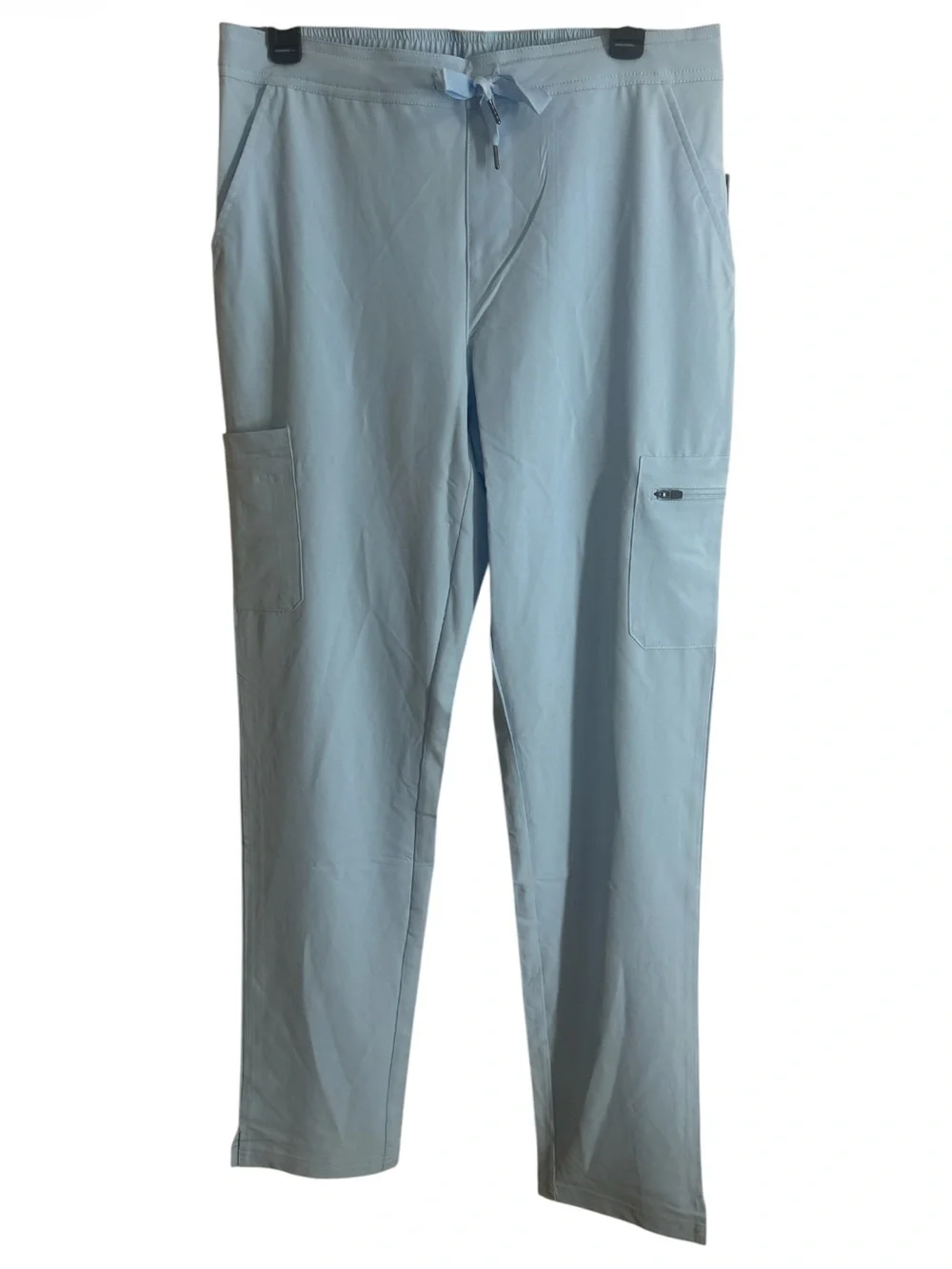 NWT Adar Addition Contemporary Fit Cargo Scrub Pants Sky Blue Size Medium Tall